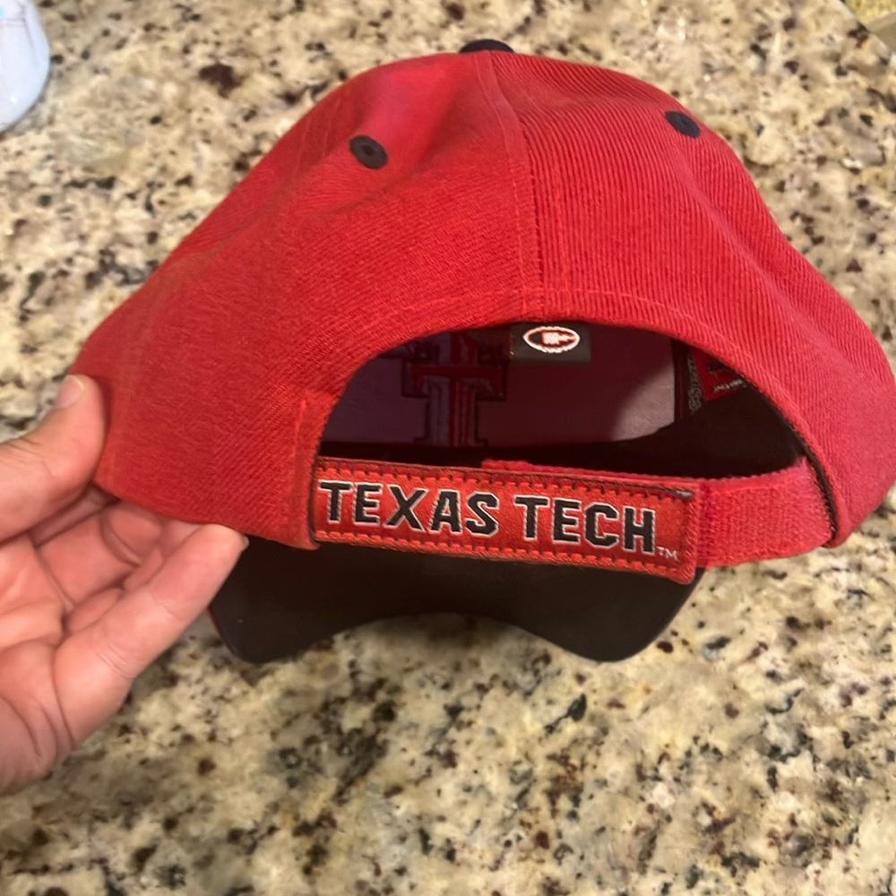 Red Texas Tech Cap - Picture 3 of 5